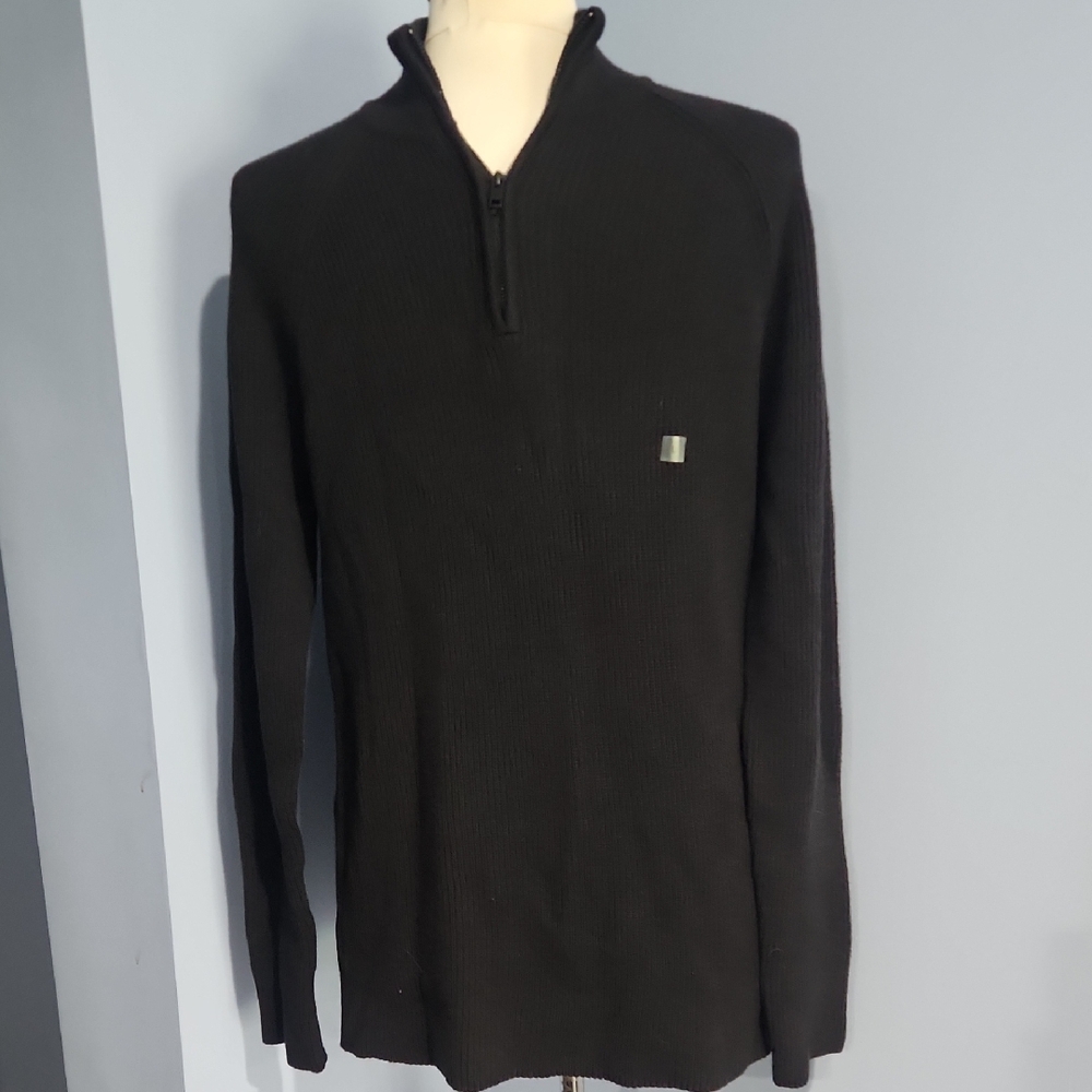 Express black quarter zip sweater Size Large